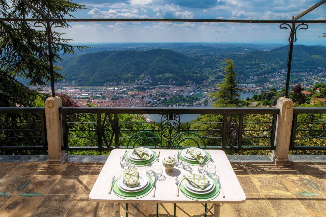 Villa I Tigli - By Myhomeincomo Brunate Exterior foto